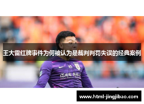 王大雷红牌事件为何被认为是裁判判罚失误的经典案例